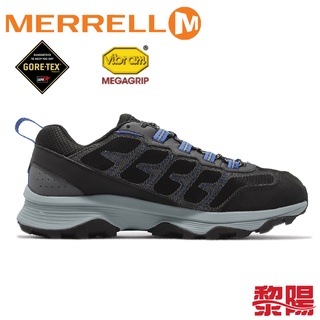 MERRELL 美國 MMOAB SPEED XTR GTX 黑/寶藍男耐用防水/登山/露營/溯溪33ML067091