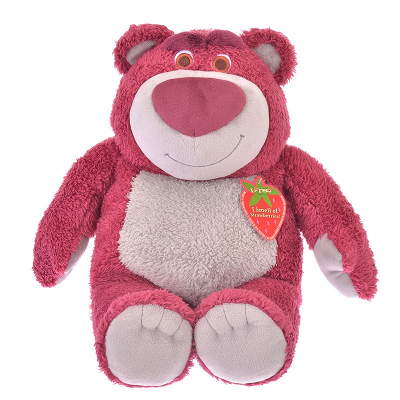 現貨❤️日本空運✈️東京迪士尼商店購回正品玩具總動員熊抱哥草莓香味娃娃玩偶草莓香絨毛玩偶草莓熊粉紅熊