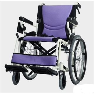 《可代辦、可議價》Karma康揚鋁合金手動輪椅-舒弧205(中輪)(可代辦長照補助款申請)