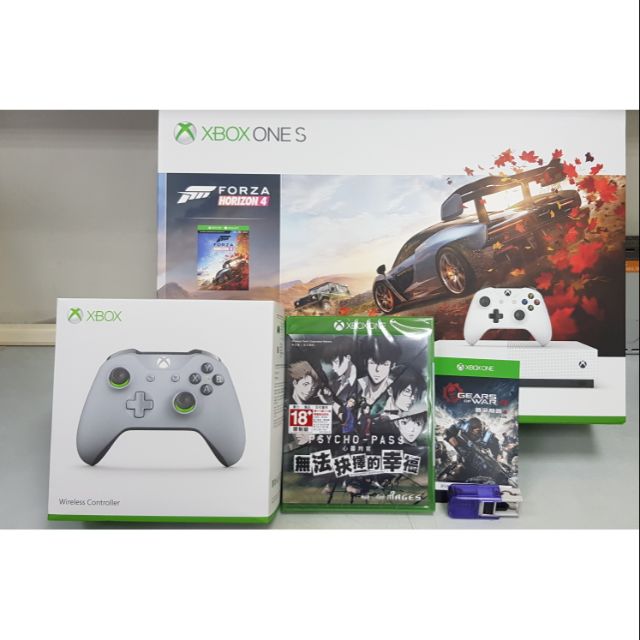 (全新未拆）xbox one S 1Tb FORZA HORIZON 4 同捆組