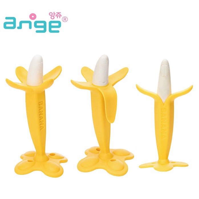 ANGE香蕉 ST固齒器乳牙刷-大/小