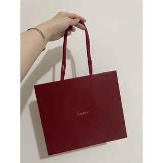 Cartier 紙袋 珠寶紙袋 名牌紙袋 卡地亞紙袋