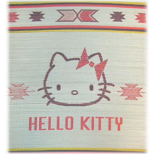 【波克貓哈日網】Hello kitty 凱蒂貓◇涼爽藺草蓆◇《 80 x 170 cm 》