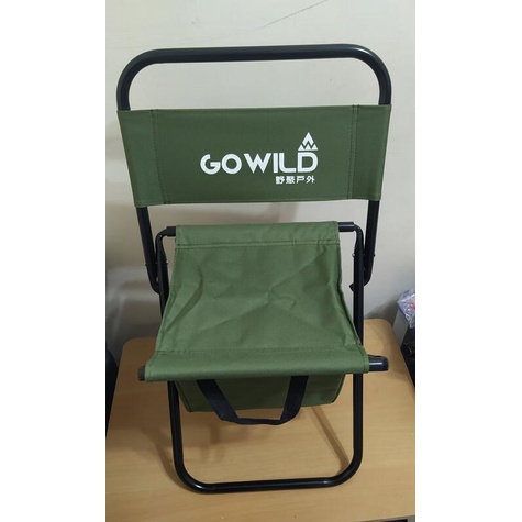 GO WILD多功能保冷袋折疊椅,露營野餐釣魚都好用