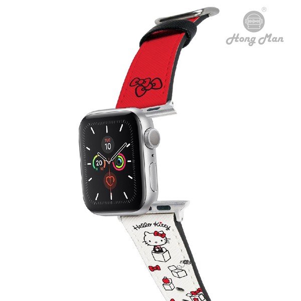 三麗鷗系列 Apple Watch 皮革錶帶 Hello Kitty