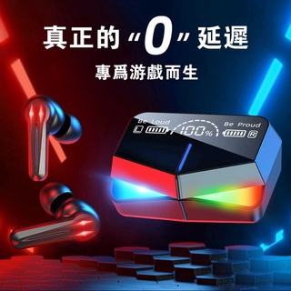 遊戲電競無線耳機 藍牙耳機 遊戲耳機 適用蘋果iPhone/安卓/藍芽 立體聲重低音 抗躁 電競無線耳機
