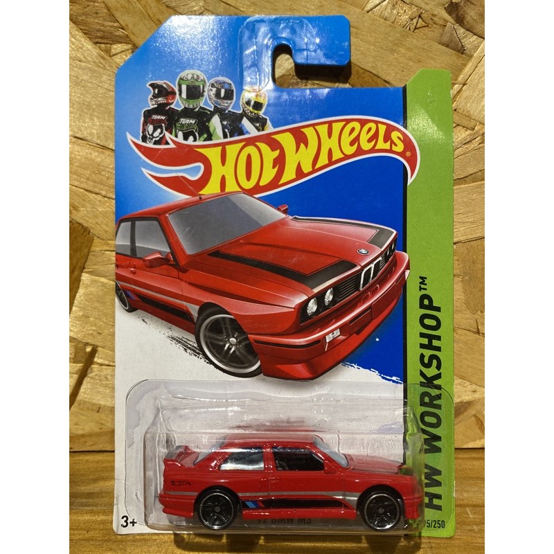 Hot Wheels 風火輪bmw M3 初代版老卡稀有紅 蝦皮購物