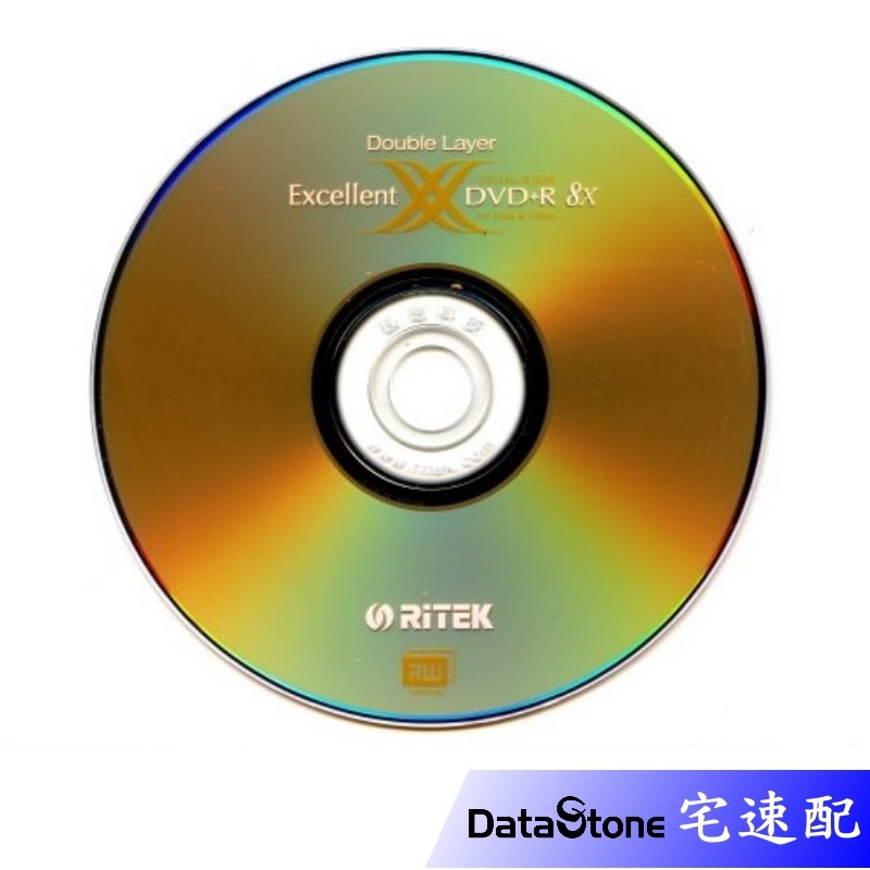 RiTEK 錸德 8x DVD+R DL 空白光碟片 單面雙層 8.5GB 原廠10片裝