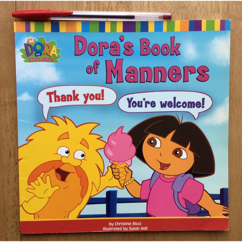 英國帶回二手書 - Dora's Book of Manners