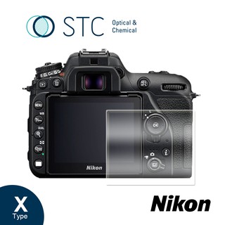 【STC】9H鋼化玻璃保護貼 專為Nikon D7500