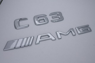 Benz 賓士 賓士 C Class C 63 ///// AMG 後車箱蓋 字型 字標