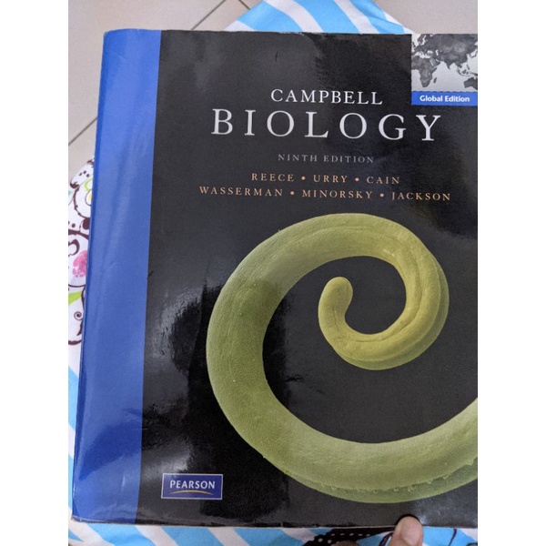 Campbell Biology私醫聯招/後中/後醫/藥學系/醫學系 普通生物學 第九版（原價2000賣800）