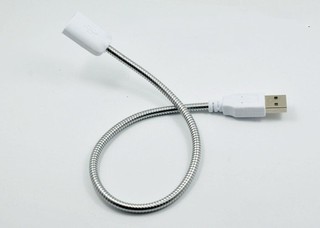 金屬usb軟管 USB燈延長線 USB 電源線 檯燈金屬軟管 專配USB燈頭