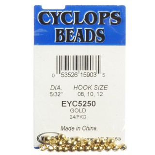 CYCLOPS BEADS金色鉤珠頭