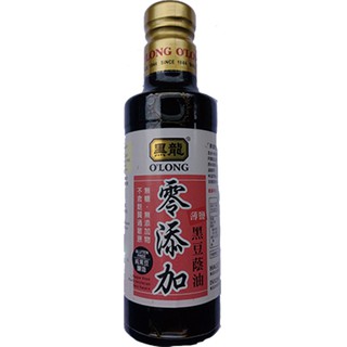【黑龍】零添加薄鹽黑豆蔭油(300ml/瓶) ~會員優惠