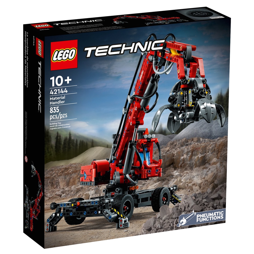 [大王機器人] 樂高 LEGO 42144 物料搬運機 樂高® 科技系列 零件數：835