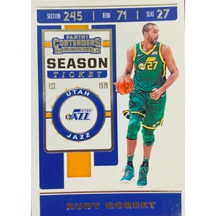 PANINI CONTENDERS RUDY GOBERT 球票卡