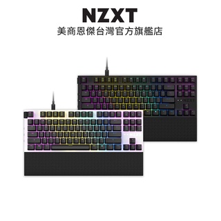 NZXT美商恩傑 Function TKL 80% 模組化靜音機械鍵盤 黑色 / 白色 KB-1TKUS-WR / BR