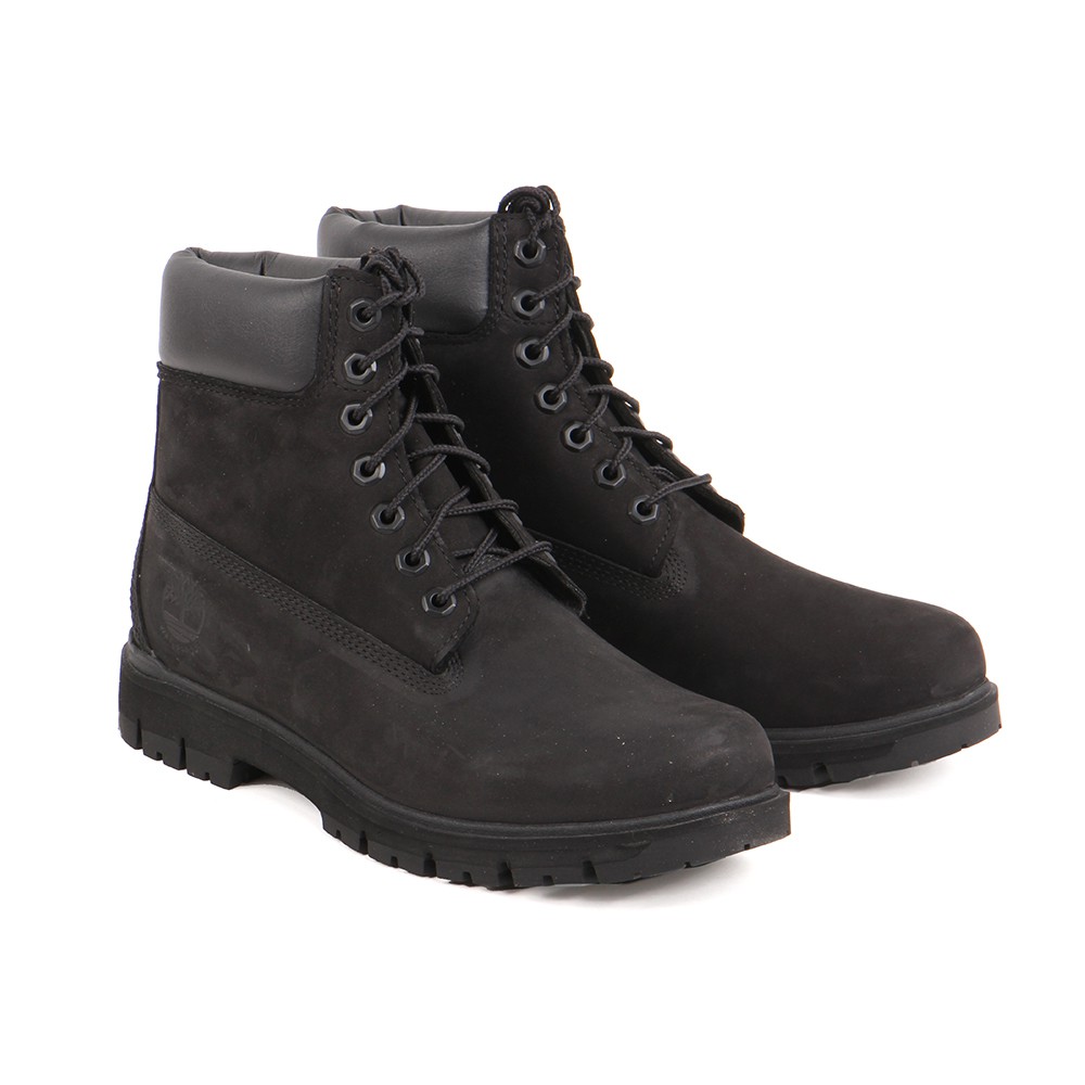 Timberland 男鞋 黑色 絨面 Radford 6吋防水靴 A1JI2 橡膠 耐磨 防水 經典 街頭 潮流