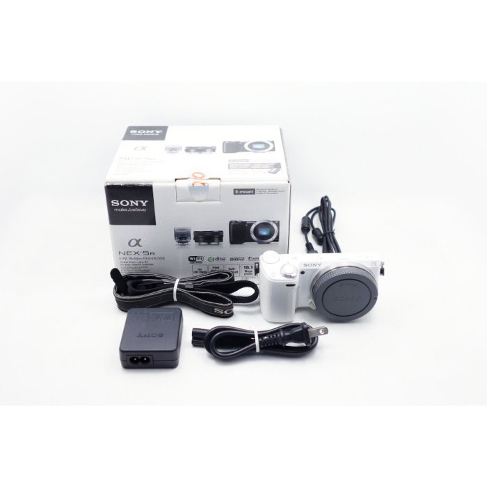 台中青蘋果 Sony Nex 5n 白單機身二手aps C 單眼相機 蝦皮購物