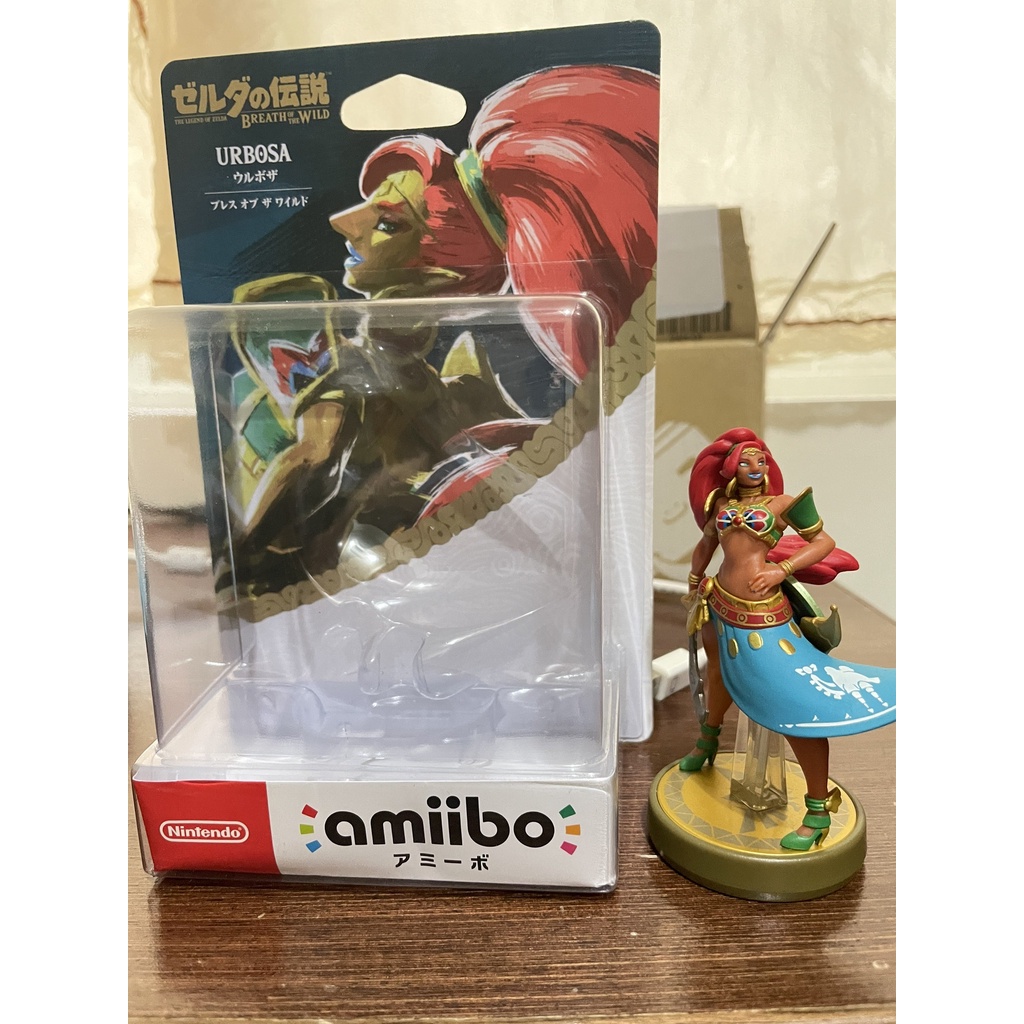 NS Switch Amiibo 薩爾達傳說 荒野之息系列四英傑 烏爾波扎Urbosa（二手）