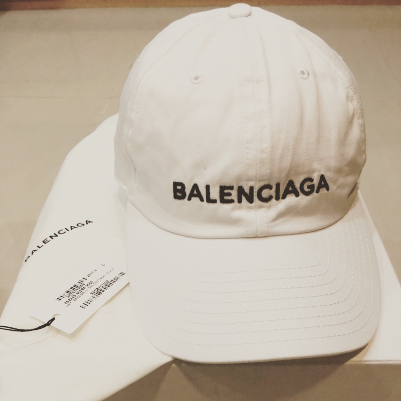 Balenciaga 巴黎世家 字母logo 九成新 棒球帽 老帽 鴨舌帽