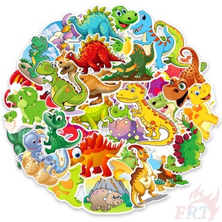 ❉ 侏羅紀公園：Q版 可愛卡通恐龍 款式2 防水塗鴉貼紙 ❉ 50張入 潮流個性 摩托車機車電腦行李箱吉他塗鴉貼紙
