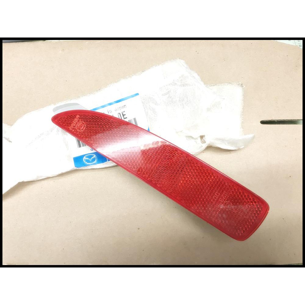 Jc原廠貨 Mazda 原廠反光板後保桿 魂動新mazda3 2015後4門5門反光片馬3 3代 蝦皮購物