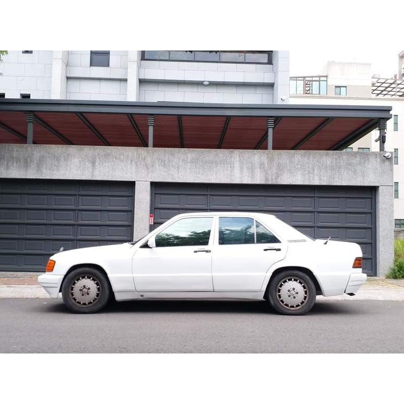 賓士190e 正牌 6 8萬 經典賓士收藏車190e 廠型 賓士白色 蝦皮購物