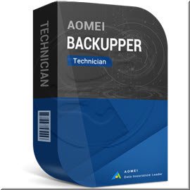 AOMEI Backupper Technician 終生升級版 (系統備份/系統還原/檔案同步;可克隆系統碟）