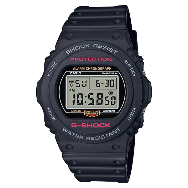 【CASIO】卡西歐G-SHOCK耐衝撞 復古款 運動錶 DW-5750E-1 宏崑時計 台灣卡西歐保固卡