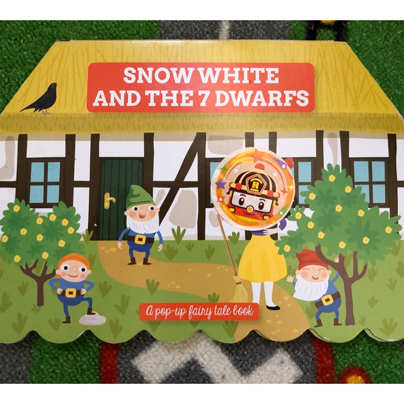 二手 英文故事繪本snow White And The Seven Dwarfs 白雪公主童話故事 蝦皮購物