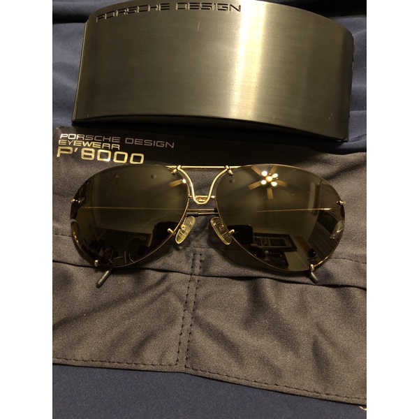 PORSCHE DESIGN 保時捷 P8000 墨鏡 太陽眼鏡 飛行員 湯姆克魯斯