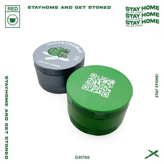 【𝐒𝐓𝐀𝐘𝐇𝐎𝐌𝐄】陶瓷塗層鋁合金 Grinder｜不沾黏｜四層式研磨器｜磨碎器｜咖啡豆研磨