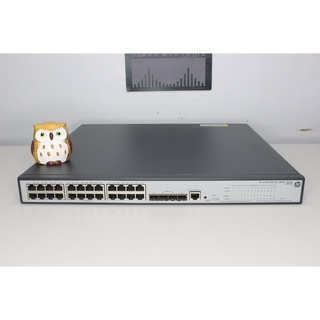 HP JE007A V1910-24G-PoE 365W 24-Port PoE Gigabit Ethernet Sw