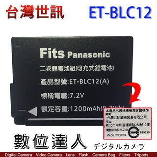 台灣世訊 副廠電池 BLC12 DMW-BLC12 / FZ1000M2 G95 FZ2500 G85