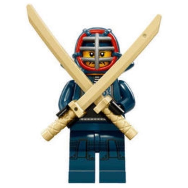 樂高 Lego 15代 71011人偶包 Kendo Fighter 12號 劍道高手 武士 2手