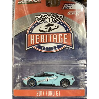 《模王》 1/64 美國綠光 模型合金車 2017 福特GT