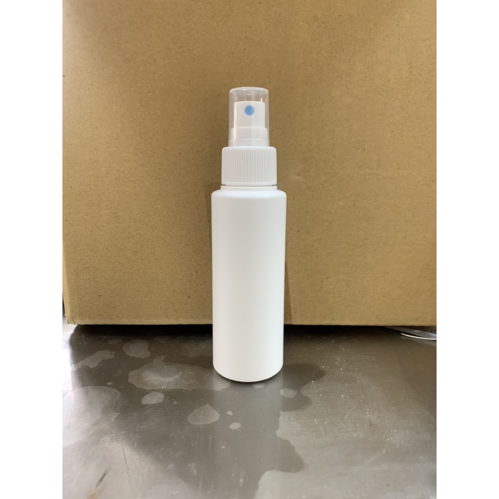 『現貨 快速出貨』 台灣製 HDPE 2號瓶 100ML 隨身噴霧瓶 HDPE+PP 可分裝酒精/次氯酸水