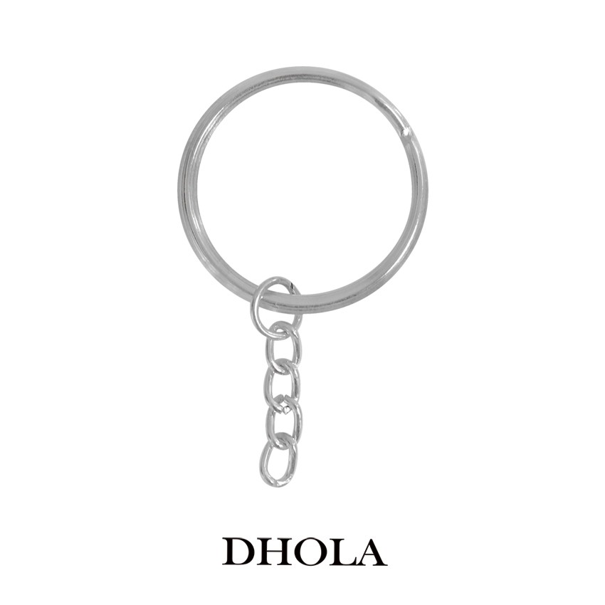 DHOLA｜【四目鍊】鑰匙圈 / DIY材料 / 手工藝 / 飾品材料 / 配件  朵拉手藝材料店