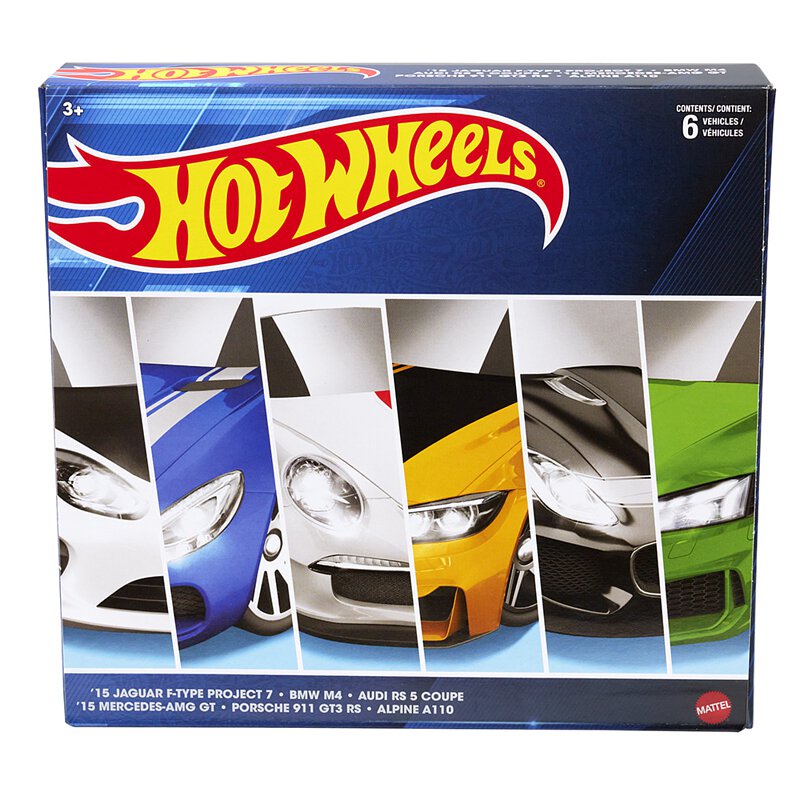 [TC玩具] 風火輪 娛樂系列 6盒裝 合金車 原價899特價