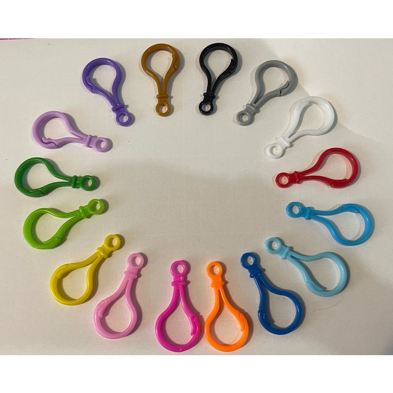 問號燈泡葫蘆扣 ✤手工diy材料✤彩色創意手環飾鑰匙皮包掛飾，也可做各種DIY創意手工材料5*2.5**0.6cm