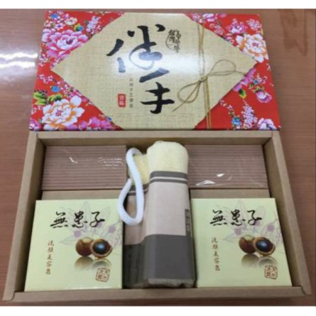 欣興股東會紀念品 手工香皂 台灣茶摳故事五件禮盒