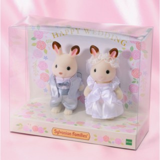 現貨 超低特價 日本會員限定 森林家族可可兔結婚組 限定 兔