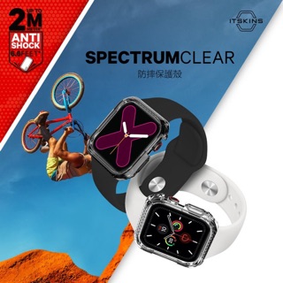 ITSKINS Apple Watch 5/4 (44mm) SPECTRUM CLEAR﻿-防摔保護殼