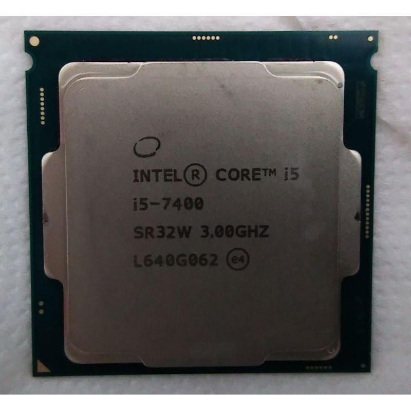 cpu i5 7400