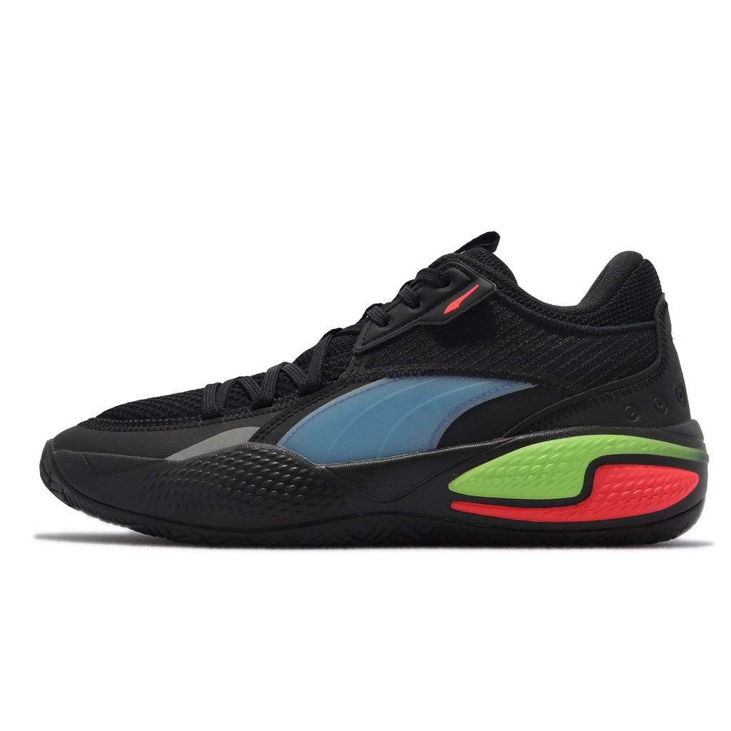 Puma 籃球鞋 Court Rider Pop 黑 藍 綠紅 男鞋 台灣未發售款式 【ACS】 37610701