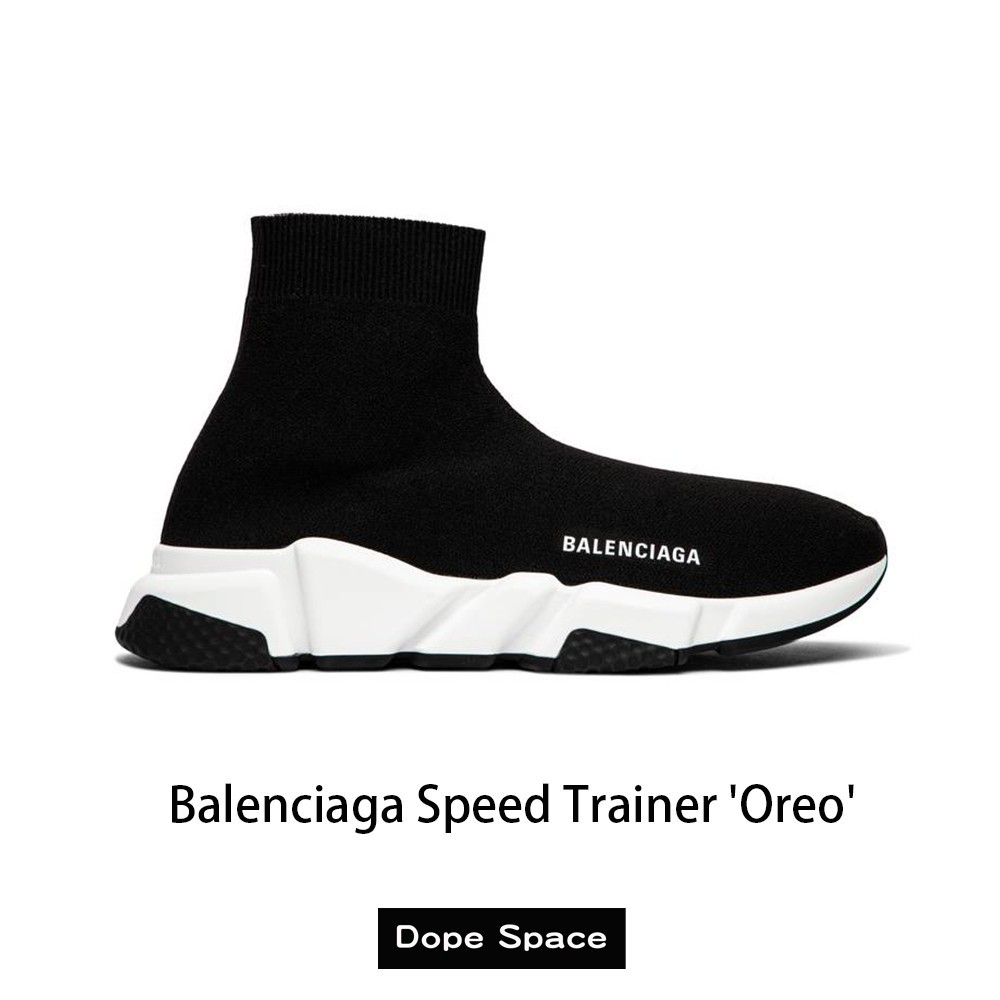 USA ® Balenciaga Speed Trainer “ Oreo 
