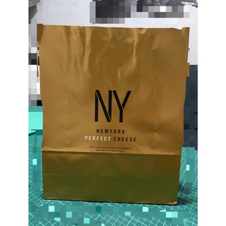 New York Perfect Cheese NY起司脆餅原廠提袋-包裝紙袋