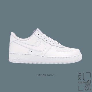 NIKE NSW AIR FORCE 07 全白 白魂 空軍一號 情侶款 CW2288-111【Insane-21】